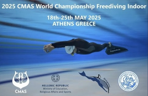 Welcome to Athens – 2025 CMAS World Championship Freediving Indoor