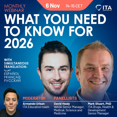 ITA Monthly Webinar November