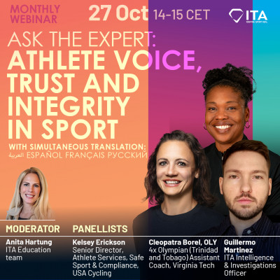 ITA Monthly Webinar - October 2026