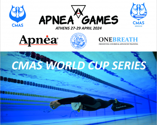  CMAS World Cup Indoor Series - Apnea Games 2024