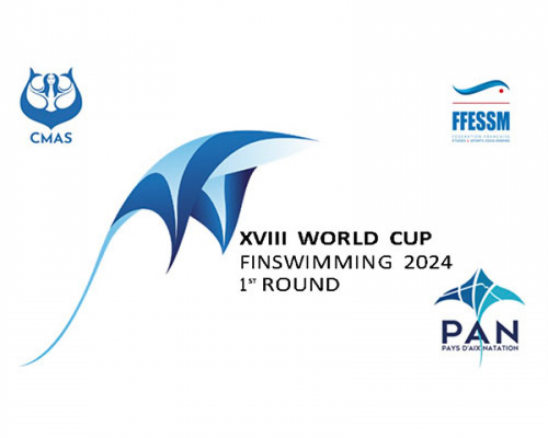 18th CMAS Finswimming World Cup, Round 1 - Aix en Provence