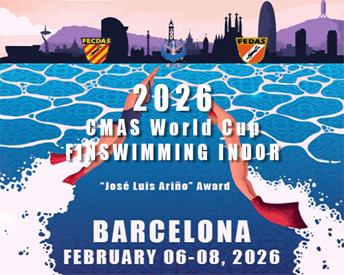 2026 CMAS World Cup Finswimming Indoor, Barcelona