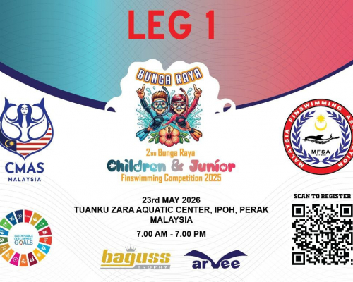2nd Bunga Raya Children & Junior Finswimming Competition 