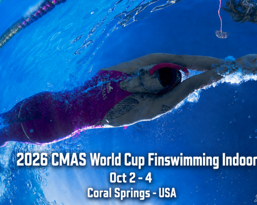 2026 CMAS World Cup Finswimming Indoor, Coral Springs