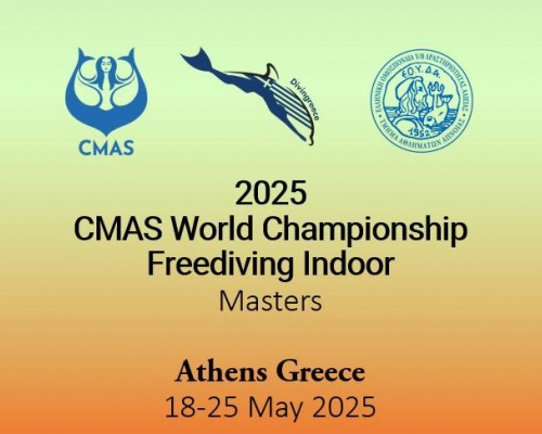 2025 CMAS  World Championship Freediving Indoor MASTERS